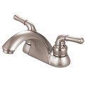Kingston Brass 4" Centerset Bathroom Faucet, Brushed Nickel KB2628LP